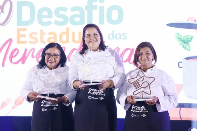 Receitas de Coxim, Bela Vista e Dourados são as três vencedoras do 2º Desafio Estadual das Merendeiras