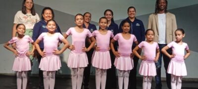 Bailarinas do Programa Social Ballet de Porto Murtinho participaram do ‘Espetáculo Glória’ em Campo Grande