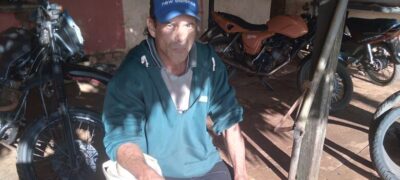 Motorista arremessado durante capotamento em Bela Vista morre