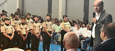 Durante formatura, Barbosinha anuncia mais R$ 369 mil para a Guarda Mirim de Dourados