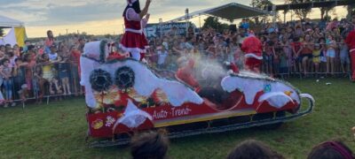 Cooperoeste participa da chegada do Papai em São Gabriel