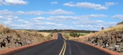 Pavimentação de rodovias no sudoeste de MS integra regiões e cria conexão com a Rota Bioceânica