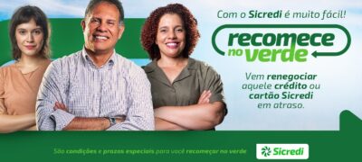 Sicredi Centro-Sul MS/BA lança campanha Recomece no Verde