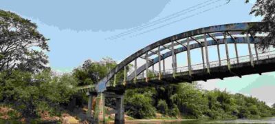 Homem é socorrido em estado grave após cair de bicicleta na ponte do Rio Miranda.