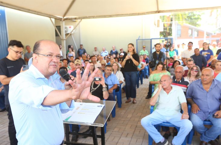 Em Itaporã, governador em exercício entrega obras e anuncia investimentos em infraestrutura e saneamento