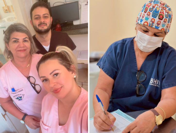 Técnica de enfermagem de Bela Vista-MS com 45 anos de atuação é homenageada ao receber a Inscrição Remida