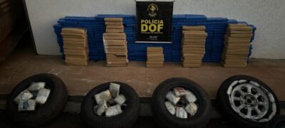 DOF apreende mais de 430 quilos de droga em Maracaju