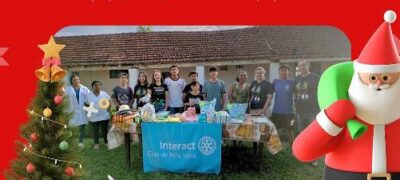 Solidariedade: Idosos do abrigo Bela Vista recebem presentes do Interact