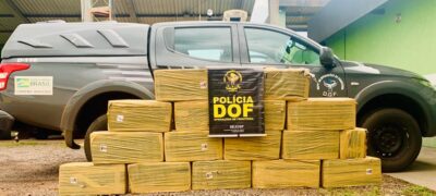 Veículo carregado de maconha é apreendido pelo DOF na região de Iguatemi