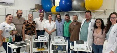 Prefeito Nelson Cintra realiza entrega de novos equipamentos para o setor de Fisioterapia