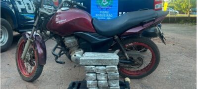 Policia Militar do Boqueirão apreende autor de tráfico de drogas e furto de moto