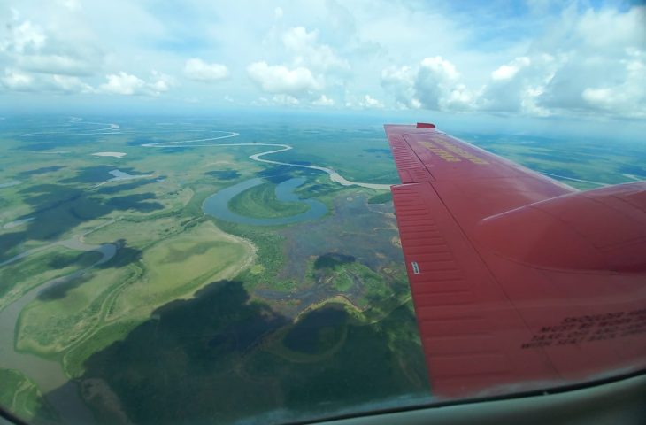 Bombeiros de MS combatem incêndio no Pantanal; cobertura completa aqui