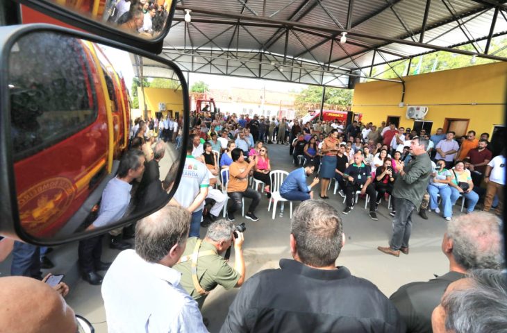 Para reforçar combate a incêndios no Pantanal, Governo de MS inaugura Corpo de Bombeiros em Miranda