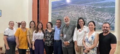 Prefeito Nelson Cintra recebe visita do superintendente e técnicos do Ministério da Saúde