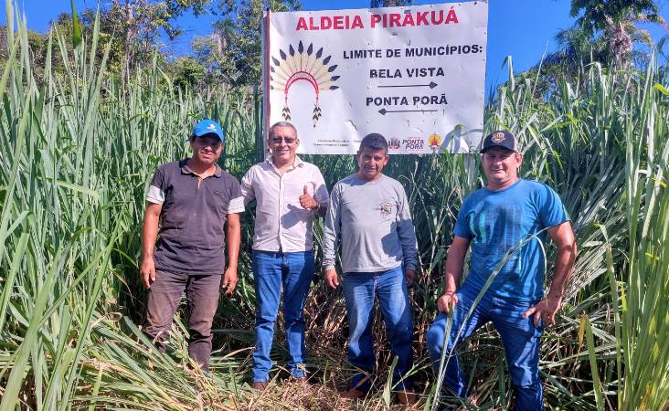 Bela Vista: Obras visita Pirakuá e faz compromisso de atender reivindicações