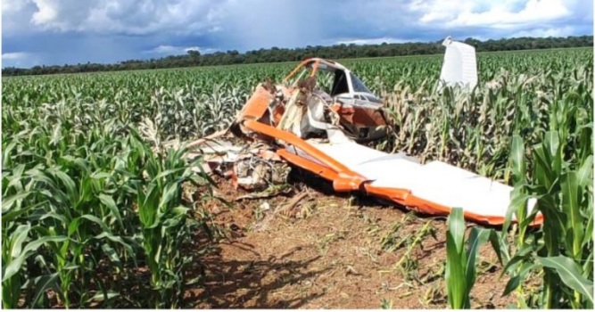 Avião cai na zona rural de Lucas do Rio Verde; piloto morre e é identificado