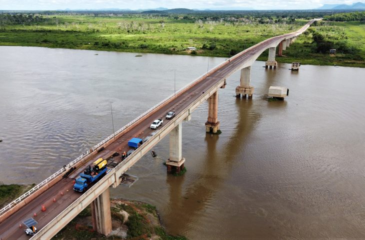 BR-262: Ponte sobre o Rio Paraguai em Corumbá vai receber 1ª etapa de concretagem