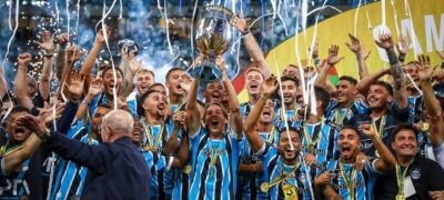 Grêmio levanta a taça do heptacampeonato gaúcho na Arena