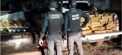 Policia Militar em Bela Vista apreende quase 2 toneladas de drogas e recupera veículo