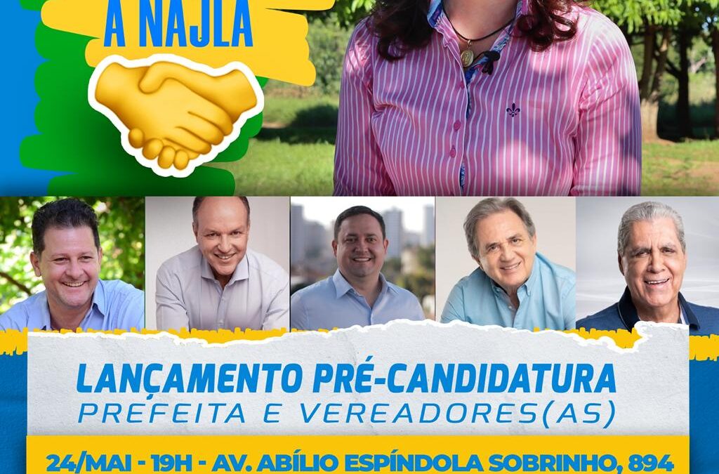 Najla Mariano lança sua pré-candidatura a prefeita de Coronel Sapucaia no próximo dia 24