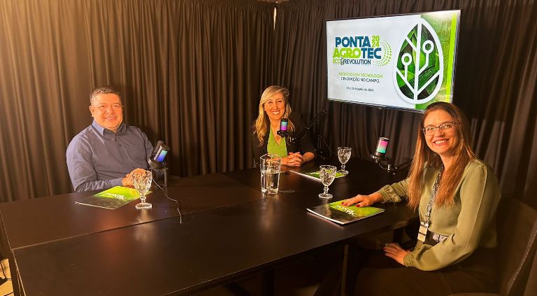 Adriana Mezher e Caio Augusto participam do primeiro Ponta AgroCast