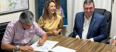 Prefeito Reinaldo Piti assina convênio de R$ 430 mil para nova ambulância em Bela Vista