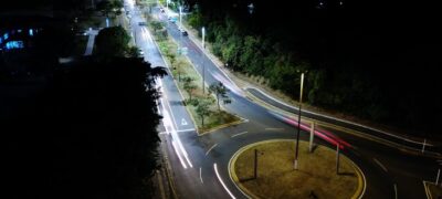 Nova iluminação de LED traz segurança e sustentabilidade ao Parque dos Poderes