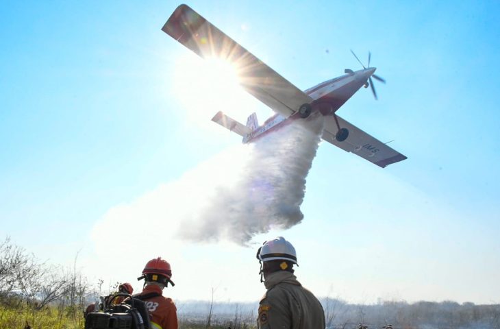 Pantaneiros elogiam ação coordenada contra o fogo e destacam bombeiros: ‘sem eles, seria derrota na certa’