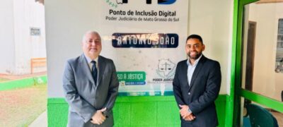 Antônio João Inaugura Ponto de Inclusão Digital para Ampliar Acesso à Justiça e Cidadania