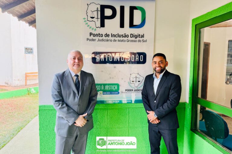 Antônio João Inaugura Ponto de Inclusão Digital para Ampliar Acesso à Justiça e Cidadania