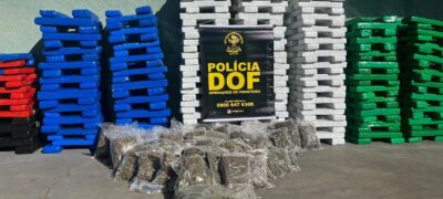 Homem que seguia com mais de 350 quilos de drogas para São Paulo é preso pelo DOF em Iguatemi