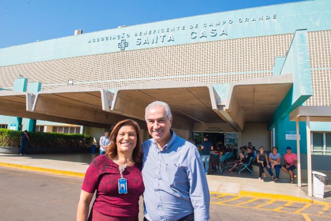 Santa Casa de Campo Grande pede o  apoio de Reinaldo para projeto de TI