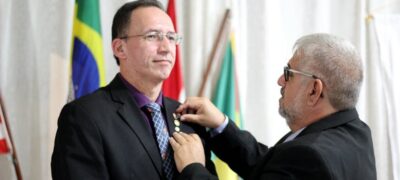 Dr. Alcibíades Amarilla Lopez toma posse como novo Presidente do Rotary de Bela Vista