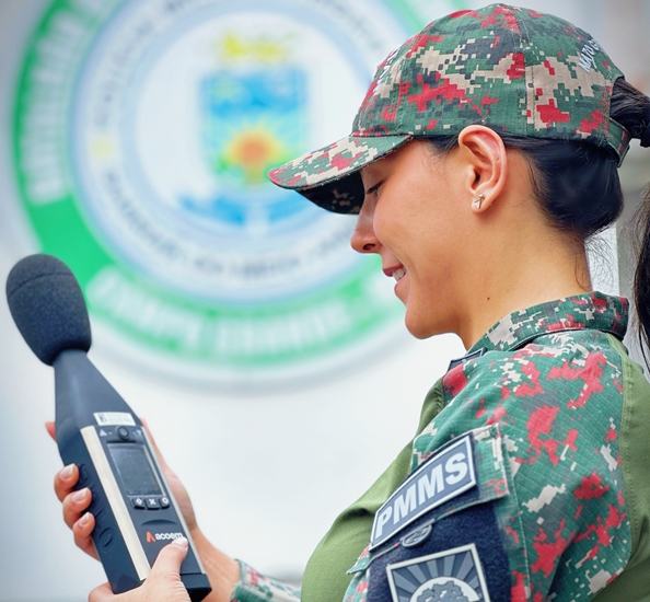 Policia Militar Ambiental recebe “Sonômetro” do Ministério Público Estadual