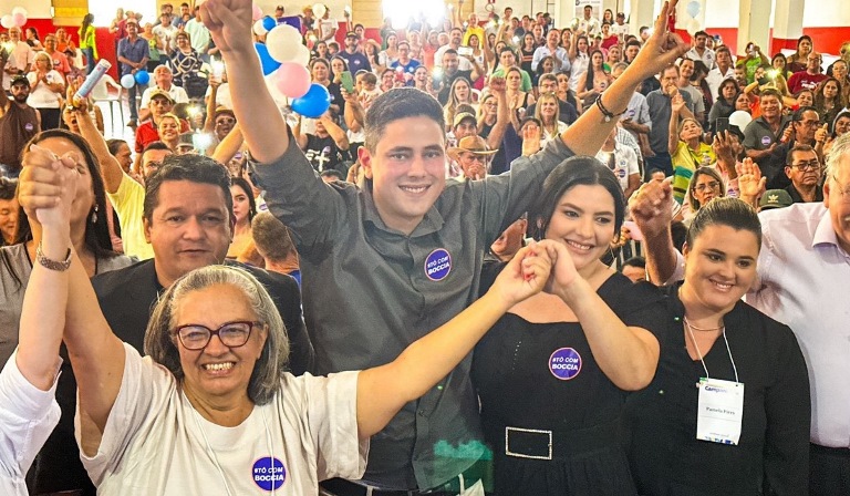 Em convenção lotada, PP oficializa Gabriel Boccia pré-candidato a prefeito de Bela Vista