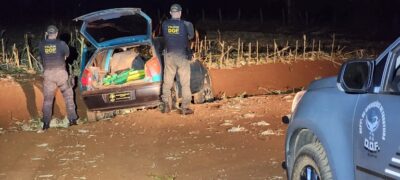 Casal que seguia para Campo Grande com mais de 230 quilos de maconha é preso pelo DOF em Maracaju