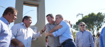 Com Riedel e Josmail, Paulo Corrêa inaugura MS-345 e Rodovia do Turismo, em Bonito