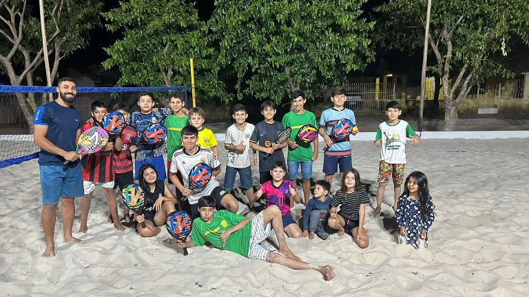 Bela Vista: Cherogami ganha quadra de Beach Tennis e cria projeto social