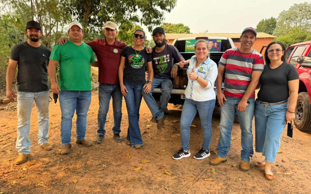 Aires Cafure e Patricia visita comerciantes e fortalece diálogo com empresários