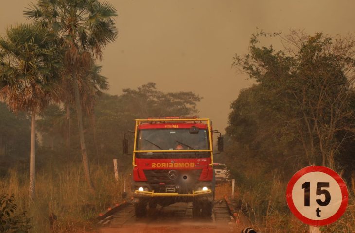 Bombeiros de MS mantém ações de controle, monitoramento e rescaldo no Pantanal