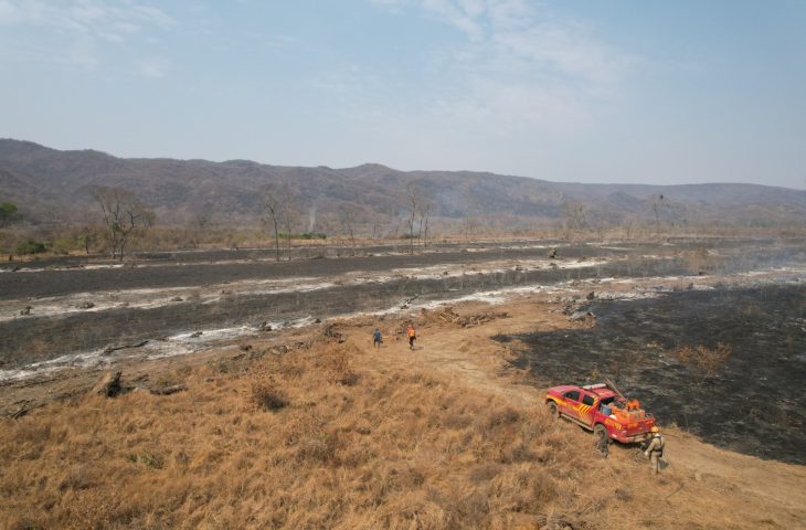 Pantanal tem situação climática severa que intensifica incêndios florestais e oito focos com ações de combate