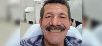 Vendedor que teve dentadura levada por bandidos ganha prótese nova em Campo Grande