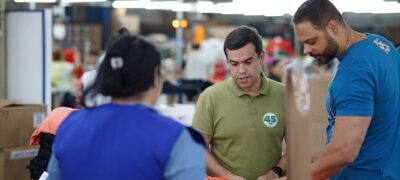 Beto Pereira aponta que a radiografia do Núcleo Empresarial é a mesma de 12 anos e se compromete “adotar” o Polo Oeste com asfalto, vaga de creche e novas empresas