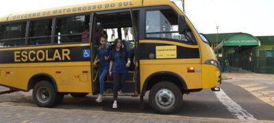 Com ação integrada, programa de monitoramento do transporte escolar beneficia alunos em 78 municípios de MS