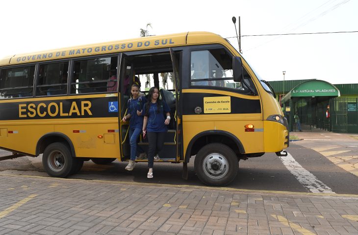 Com ação integrada, programa de monitoramento do transporte escolar beneficia alunos em 78 municípios de MS