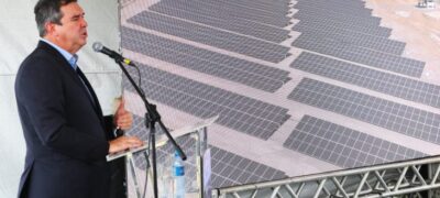 Nova usina fotovoltaica na Capital contribui com a política estadual de energia limpa e renovável