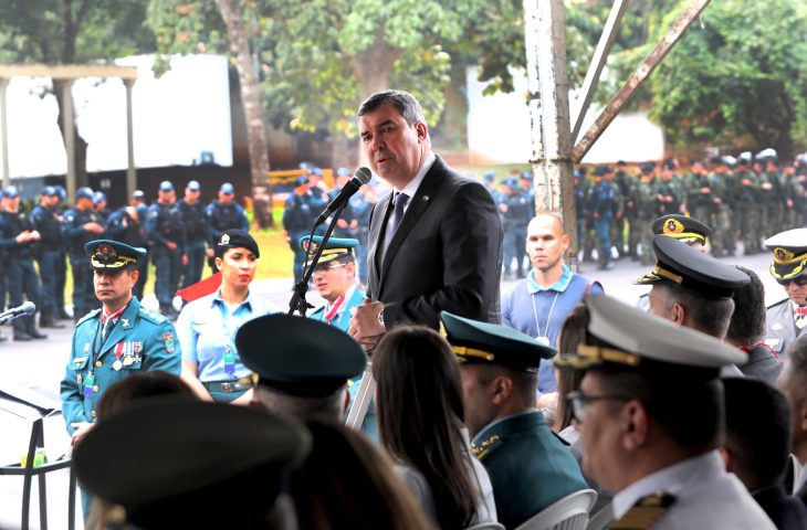 Valorização do efetivo e serviço de inteligência são destacados no aniversário da Polícia Militar de MS