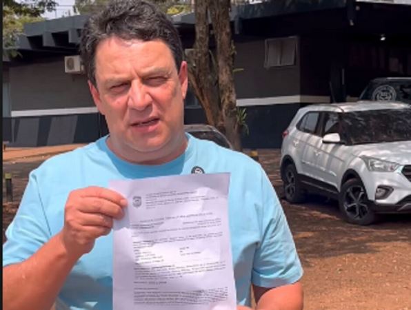 Candidato a prefeito é atropelado durante gravação em Ponta Porã; suspeito foge