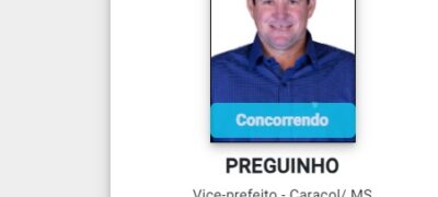 Preguinho, candidato a vice de Neco Pagliosa, tem candidatura deferida