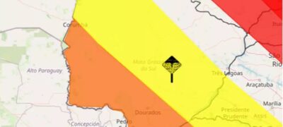 Alerta máximo, 48 cidades de MS estão sob risco de tempestades severas